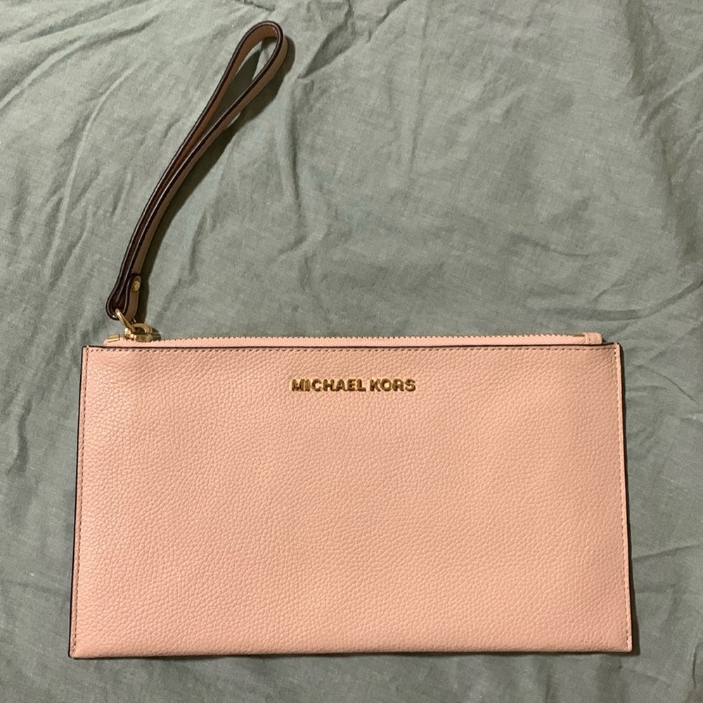 Michael Kora Jet Set Clutch Wristlet